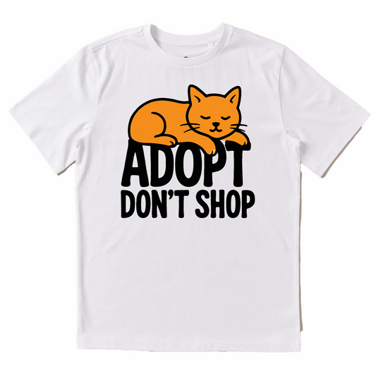 Adopt - Don't Shop | Premium Cotton Unisex T-shirt