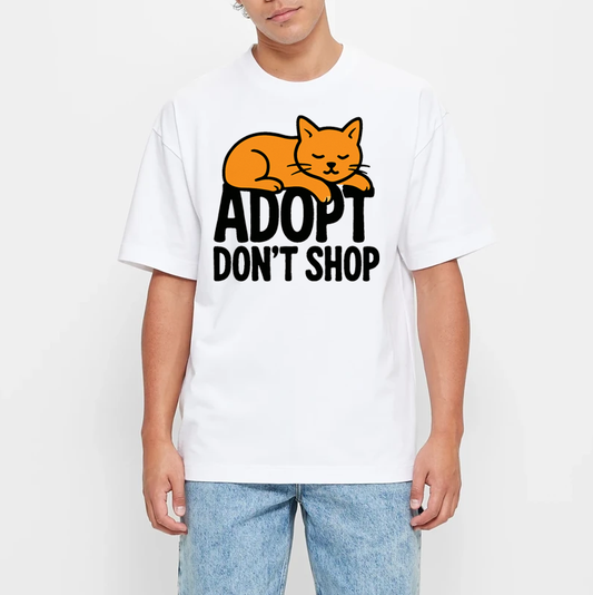Adopt - Don't Shop | Premium Cotton Unisex T-shirt