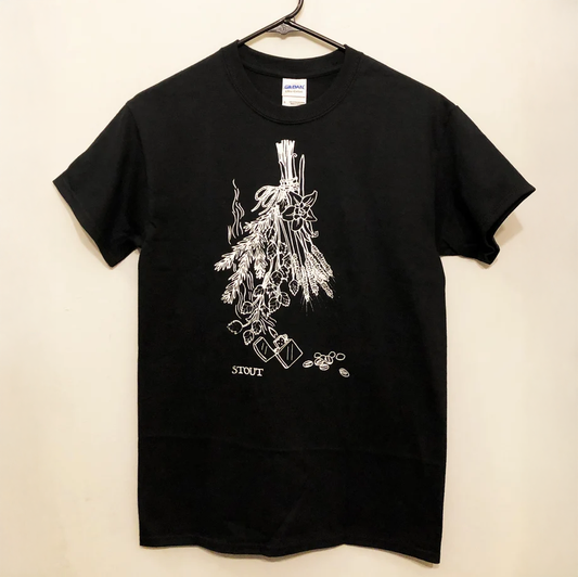 Stout Flavors T-Shirt Iconic Shirt - Black Cotton Unisex T-shirt