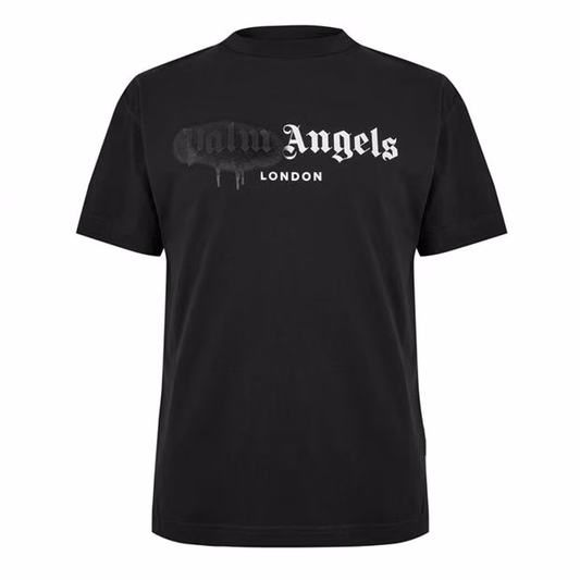 Angels Tee - Black Cotton Unisex T-shirt