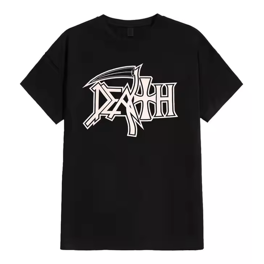 DeaTH!! Tee Iconic Shirt - Black Cotton Unisex T-shirt